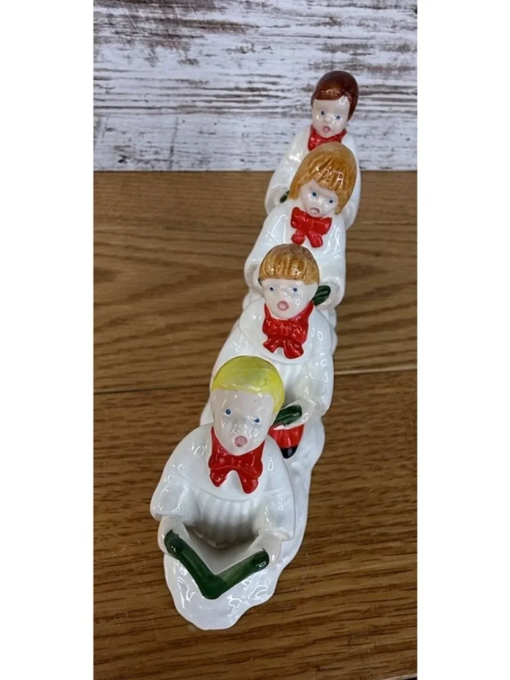 Dept.56 Snow Village Choir Kids 5147-0 Handpainted Ceramic Christmas Accessory